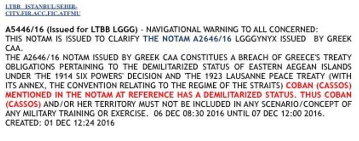 Νέα πρόκληση από την Αγκυρα: «Βάφτισε» την Κάσο... Τσοπάν και ζητά να εξαιρεθεί από στρατιωτικές ασκήσεις | iefimerida.gr 0