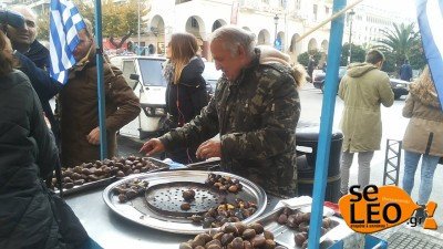 Ο καστανάς της Θεσσαλονίκης επέστρεψε στο πόστο του - Ξανά χωρίς άδεια  [εικόνες] | iefimerida.gr 2