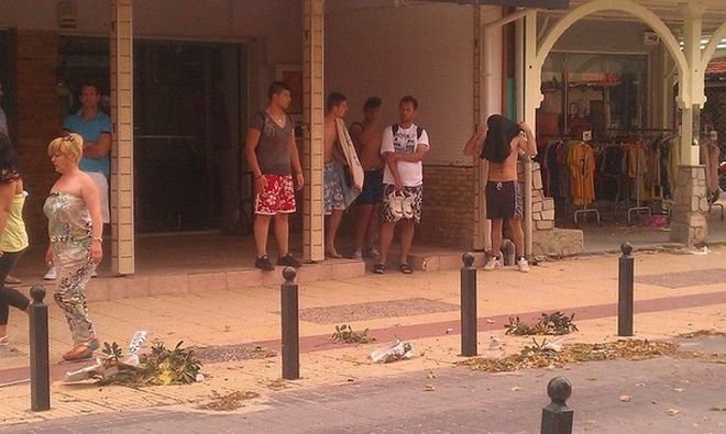 Μπουρίνι χτύπησε την  Κατερίνη:  Ξεριζώθηκαν δέντρα και έσπασαν βιτρίνες – Εικόνες που θυμίζουν βομβαρδισμένο τοπίο | iefimerida.gr 2