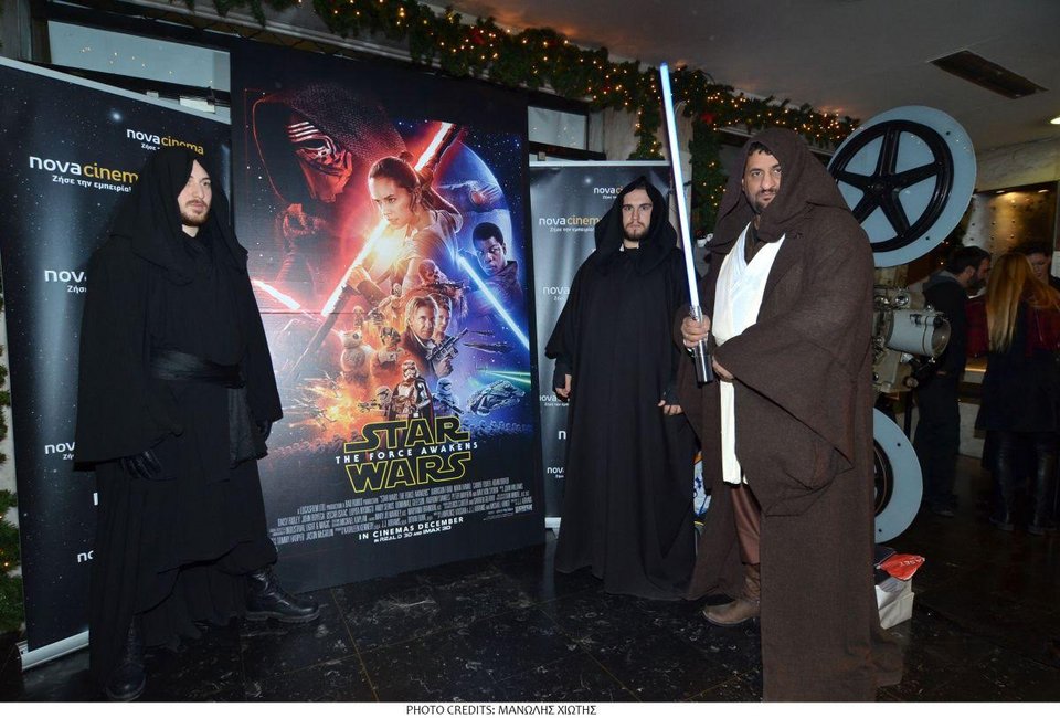 Αποκλειστική προβολή «Star Wars: Η Δύναμη ξυπνάει» από τα κανάλια Novacinema [εικόνες] | iefimerida.gr 1