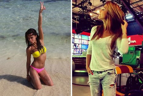 Ρεπόρτερ, πολύ όμορφη για το γήπεδο -Της είπαν να μην πλησιάζει γιατί «χαζεύουν» οι παίκτες [εικόνες] | iefimerida.gr 1