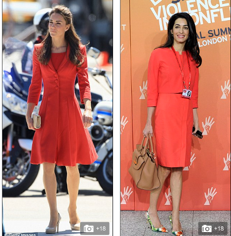 Κέιτ Μίντλετον VS Αμάλ Αλαμουντίν: Πώς φορούν τα ίδια ρούχα με τελείως διαφορετικό τρόπο -Η... επαρχιώτισσα δούκισσα και η σταρ δικηγορίνα [εικόνες] | iefimerida.gr 6