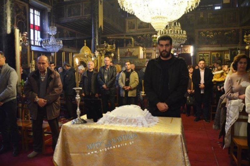 Το μνημόσυνο διοργάνωσε ο Δημήτρης Μπουγιώτης, τοπάρχης Ναυπλίου