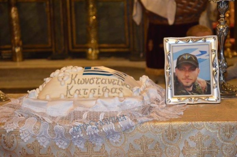 Μνημόσυνο στη μνήμη του Κωνσταντίνου Κατσίφα τελέστηκε το πρωί της Κυριακής στον Ναό της Παναγίας στο Ναύπλιο