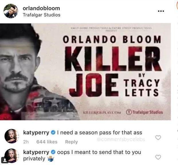 Η Κέιτι Πέρι δημοσίευσε κατά λάθος πρόστυχο μήνυμα που θα έστελνε στον Ορλάντο Μπλουμ [εικόνες] | iefimerida.gr 0