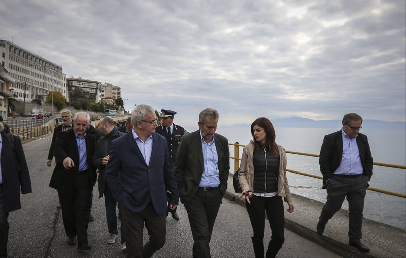 Στην περιοχή βρέθηκε το πρωί του Σαββάτου η κ. Νοτοπούλου