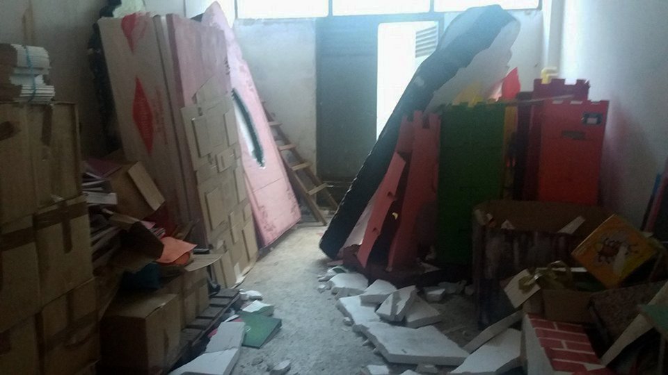 Δεν πίστευε στα μάτια του ο διευθυντής του Σχολείου όταν αντίκρισε την καταστροφή