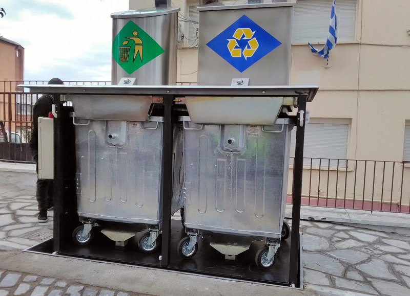 Η Καβάλα εξαφανίζει τους... κάδους -Τους αντικαθιστά με βυθιζόμενους [εικόνες] | iefimerida.gr 0