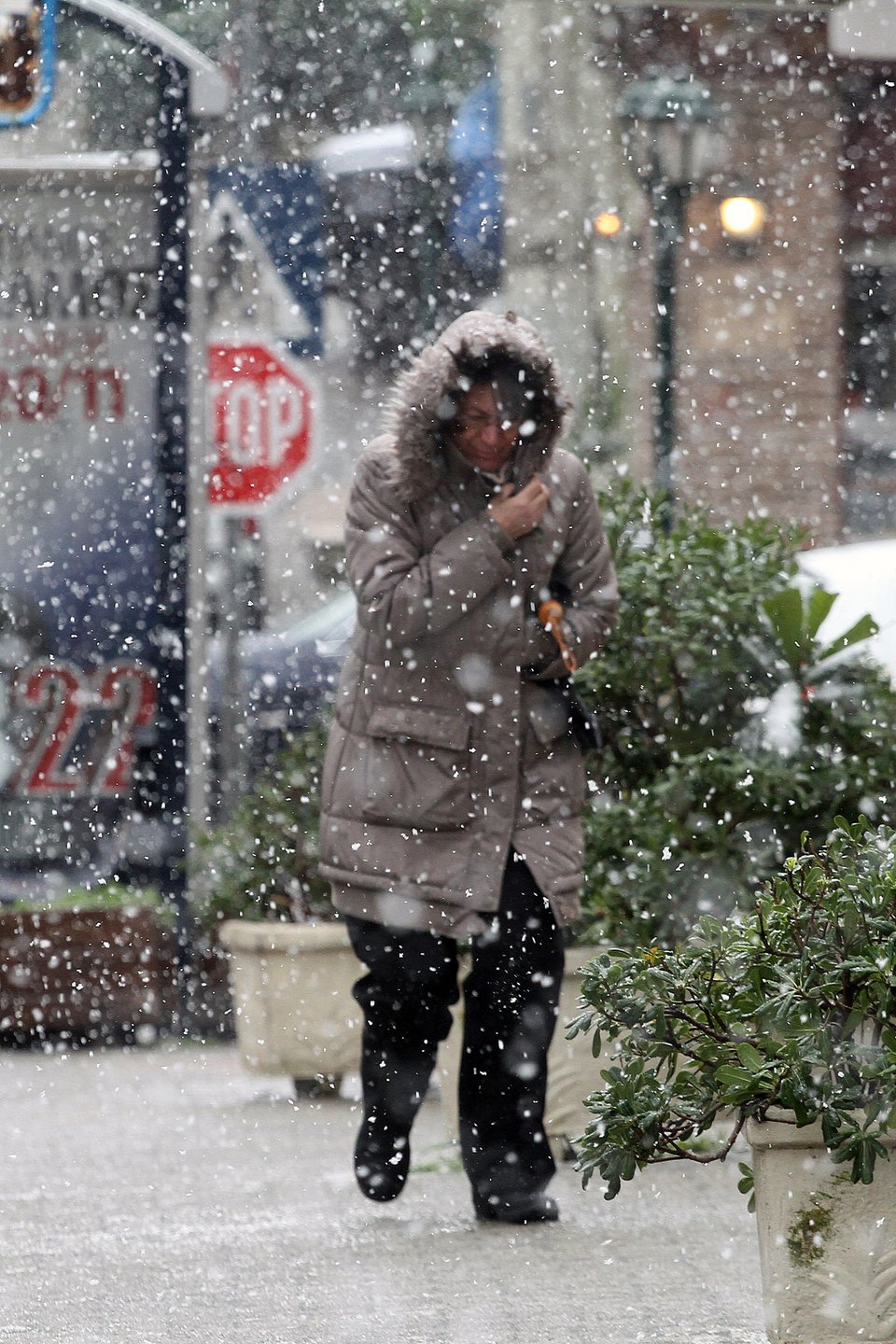 Στα λευκά η χώρα: Χιόνια στην Αττική και το κέντρο της Αθήνας [εικόνες] | iefimerida.gr 4