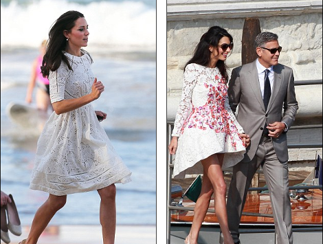 Κέιτ Μίντλετον VS Αμάλ Αλαμουντίν: Πώς φορούν τα ίδια ρούχα με τελείως διαφορετικό τρόπο -Η... επαρχιώτισσα δούκισσα και η σταρ δικηγορίνα [εικόνες] | iefimerida.gr 0