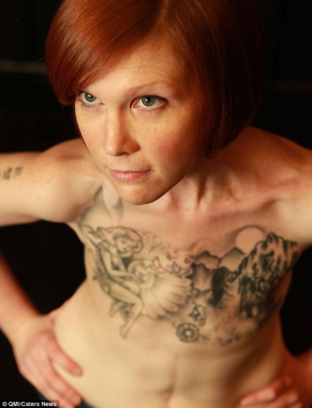 Χωρίς στήθος αλλά με τατουάζ - Yπάρχει ομορφιά μετά την μαστεκτομή  [εικόνες] | iefimerida.gr 3