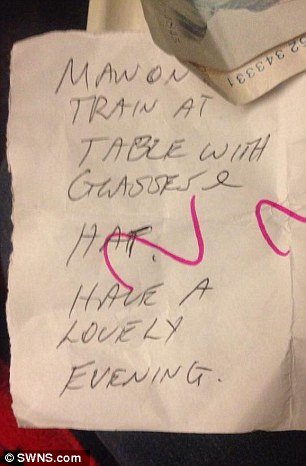 Το σημείωμα επιβάτη τρένου σε άγνωστη συνεπιβάτιδά του, ανύπαντρη μητέρα, που έγινε viral [εικόνες] | iefimerida.gr 1