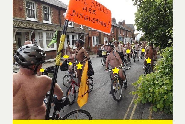 Πέταξαν άντρα έξω από γυμνό ποδηλατικό γύρο λόγω ...στύσης [εικόνες] | iefimerida.gr 5