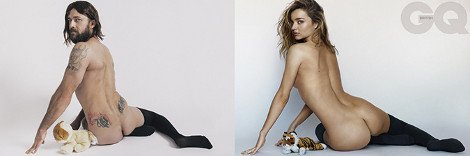 Ο άνδρας που «ξεφτίλισε» την Μιράντα Κερ -Φωτογραφήθηκε γυμνός στις ίδιες πόζες με το γνωστό μοντέλο [εικόνες] | iefimerida.gr 7