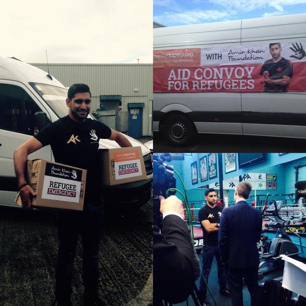 Σταρ της πυγμαχίας έρχεται στην Ελλάδα για τους πρόσφυγες -Φέρνει ρούχα και τρόφιμα [εικόνες & βίντεο] | iefimerida.gr 1