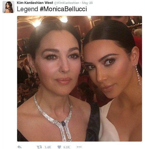  Η σέλφι που προκάλεσε έκρηξη στο διαδίκτυο -Κιμ Καρντάσιαν και Μόνικα Μπελούτσι μαζί [εικόνα]  | iefimerida.gr 0