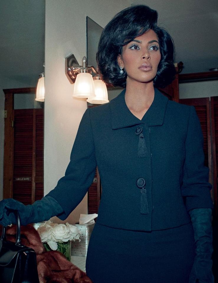 Η Κιμ Καρντάσιαν πόζαρε σαν Τζάκι Κένεντι και προκάλεσε σάλο στην Αμερική [εικόνες] | iefimerida.gr 8