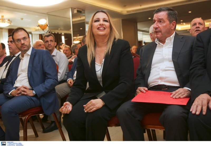 Θανάσης Θεοχαρόπουλος, Φώφη Γεννηματά και Γιώργος Καμίνης /Φωτογραφία intime