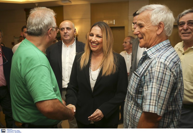 Φώφη Γεννηματά, εκδήλωση του ΚΙΝΑΛ «Αλλάζουμε το κράτος δυναμώνουμε την αυτοδιοίκηση» /Φωτογραφία intime