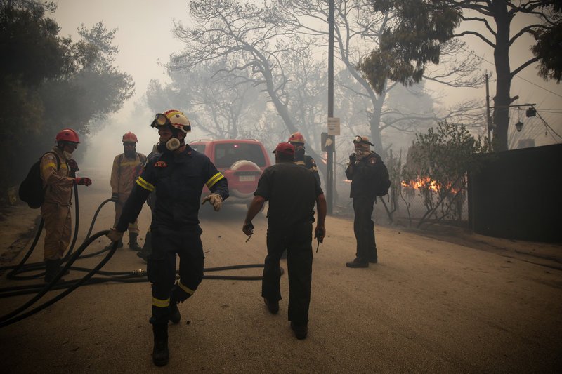 Η μεγάλη πυρκαγιά στην Κινέτα