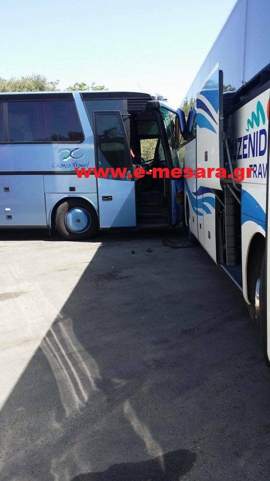 Μαθητές δημοτικού τραυματίστηκαν στην Κνωσσό -Λύθηκε το χειρόφρενο στο λεωφορείο που επέβαιναν [εικόνες] | iefimerida.gr 2