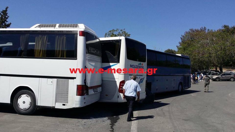 Μαθητές δημοτικού τραυματίστηκαν στην Κνωσσό -Λύθηκε το χειρόφρενο στο λεωφορείο που επέβαιναν [εικόνες] | iefimerida.gr 3