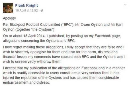 Οπαδός έβρισε τον πρόεδρο της ομάδας του στο Facebook και θα πληρώσει πρόστιμο [εικόνες] | iefimerida.gr 1