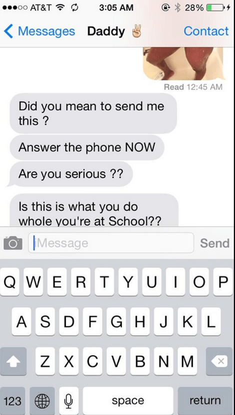 Τίποτα χειρότερο -Εστειλε κατά λάθος γυμνή φωτογραφία της  στον πατέρα της -Καρέ καρέ το τι ακολούθησε [εικόνες & βίντεο] | iefimerida.gr 0