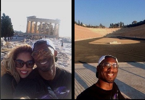 Η selfie του Κόμπι Μπράιαντ στην Ακρόπολη [εικόνες] | iefimerida.gr 0