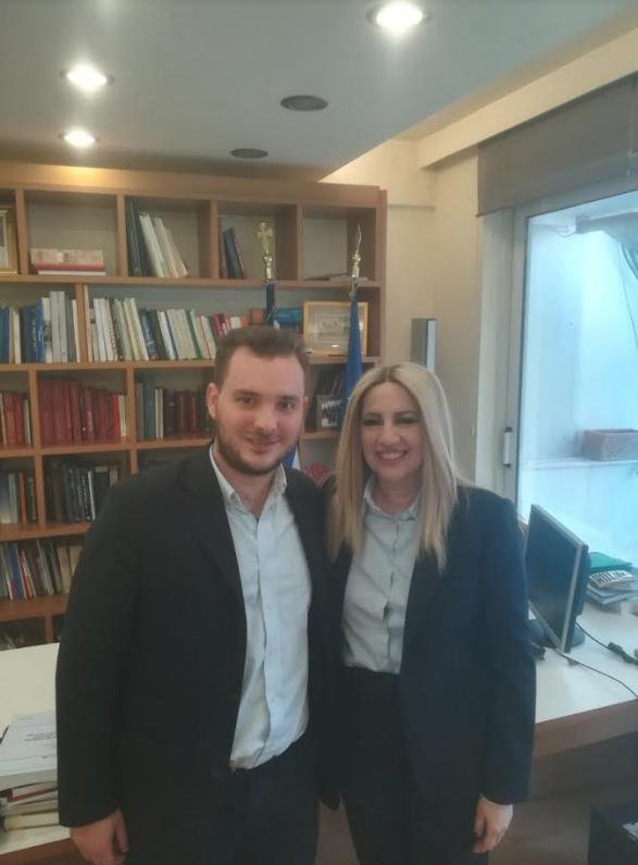 Στέργιος Κωνσταντίνου και Φώφη Γεννηματά