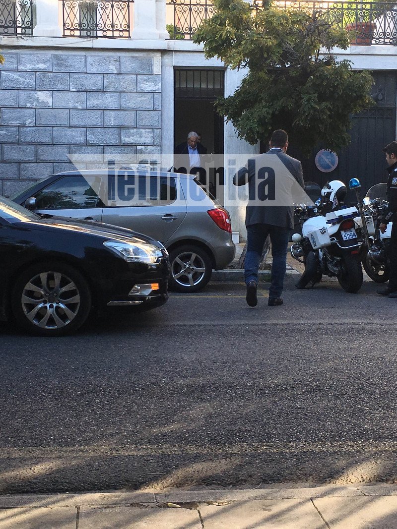 Στο Μέγαρο Μαξίμου ο Δημήτρης Κοντομηνάς [αποκλειστικές εικόνες] | iefimerida.gr 0