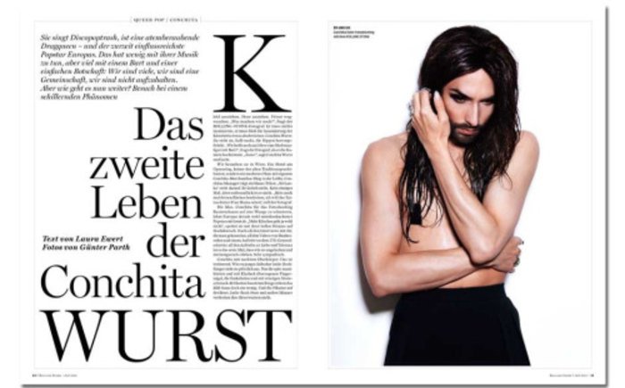 Η Κοντσίτα τόπλες στο εξώφυλλο του Rolling Stone [εικόνες] | iefimerida.gr 0