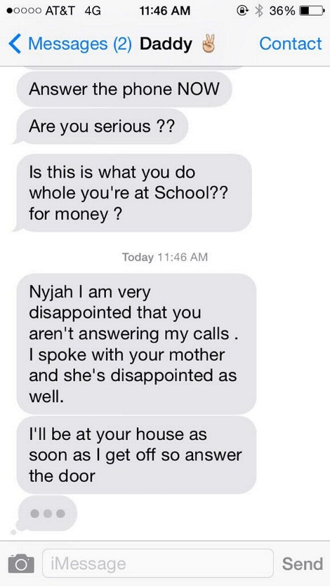 Τίποτα χειρότερο -Εστειλε κατά λάθος γυμνή φωτογραφία της  στον πατέρα της -Καρέ καρέ το τι ακολούθησε [εικόνες & βίντεο] | iefimerida.gr 1