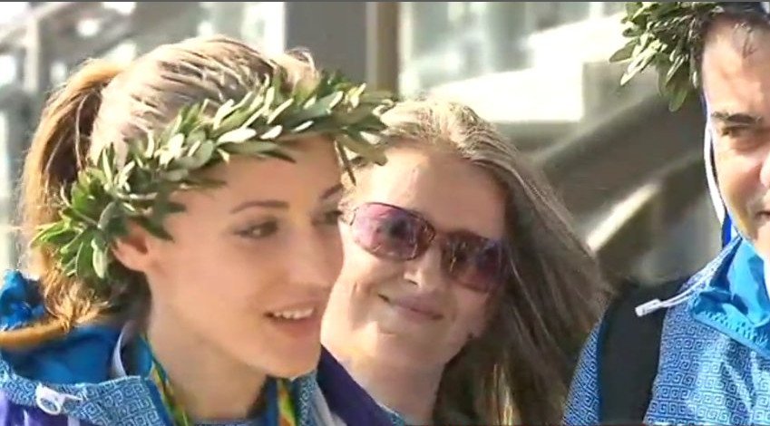 Θερμή υποδοχή της Κοράκακη στη Θεσσαλονίκη [εικόνες] | iefimerida.gr 10