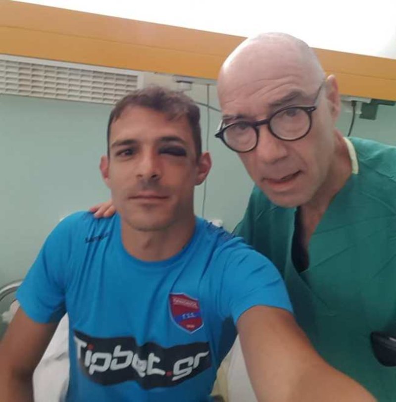 Σοκαριστικός τραυματισμός ποδοσφαιριστή του Πανιωνίου [εικόνες] | iefimerida.gr 1