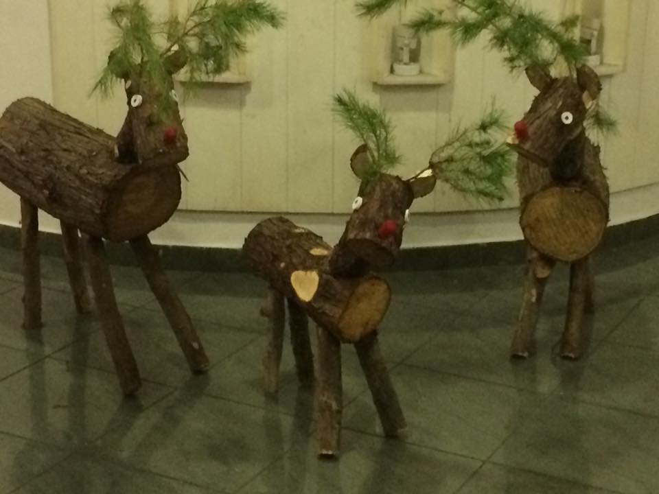 Στόλισαν! Κλάδεψαν τα δέντρα και έφτιαξαν χιονάνθρωπους και Αγιους Βασίληδες [εικόνες]  | iefimerida.gr 4