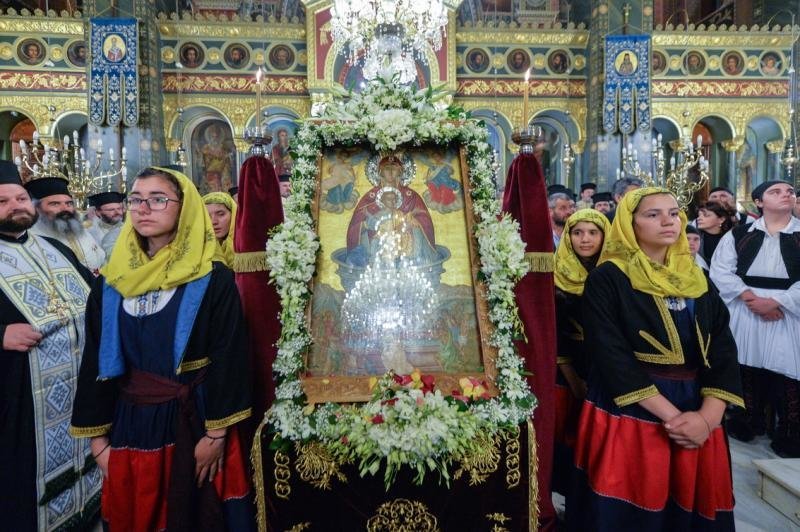 Στην Καλαμάτα η εικόνα της  Παναγίας Πεταλιδιώτισσας [εικόνες] | iefimerida.gr 5