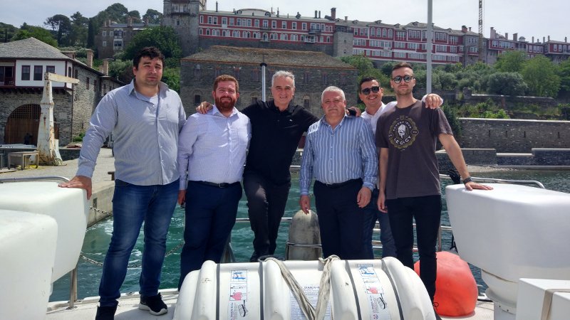 Στο Αγιον Ορος ο ελληνικής καταγωγής κοσμοναύτης Θεόδωρος Γιουρτσίχιν [εικόνες] | iefimerida.gr 0