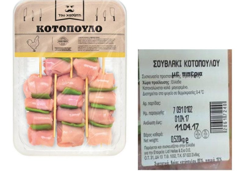 Ο ΕΦΕΤ ανακάλεσε σουβλάκι- κοτόπουλο με σαλμονέλα | iefimerida.gr 0