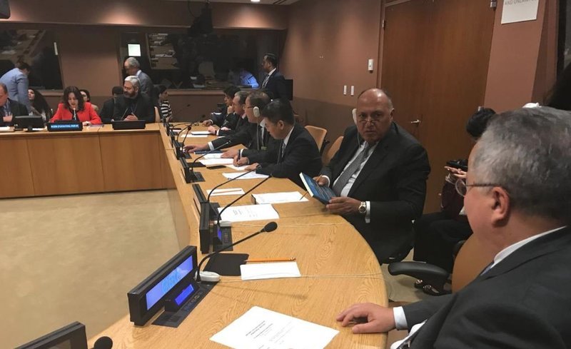 Ο υπουργός Εξωτερικών είχε διμερείς συναντήσεις με τους ομολόγους του από το Καζακστάν, την Αρμενία, το Ομάν και το Μαρόκο.