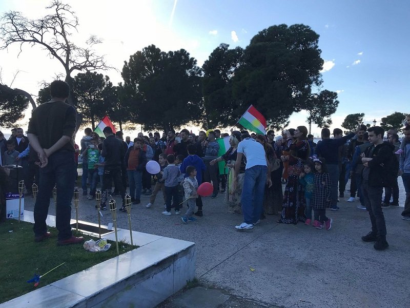 Θεσσαλονίκη: Συγκέντρωση διαμαρτυρίας Κούρδων για την εισβολή στην Αφρίν [εικόνες & βίντεο] | iefimerida.gr 2