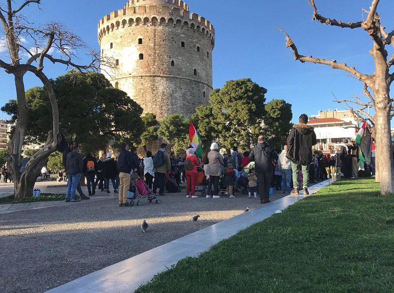 Θεσσαλονίκη: Συγκέντρωση διαμαρτυρίας Κούρδων για την εισβολή στην Αφρίν [εικόνες & βίντεο] | iefimerida.gr 5