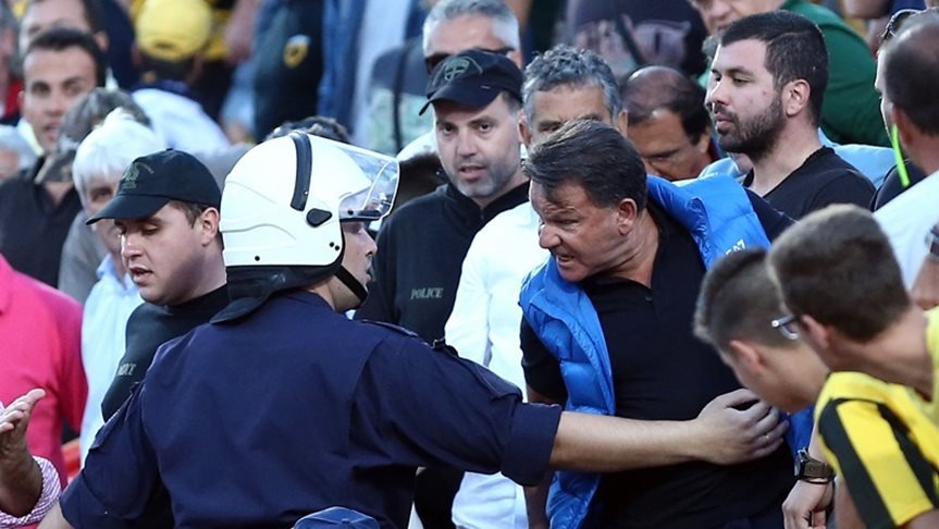 Ισοπαλία 1-1 για Παναχαϊκή και ΑΕΚ - Επεισόδιο Αλέξη Κούγια με αστυνομικό [βίντεο] | iefimerida.gr 0