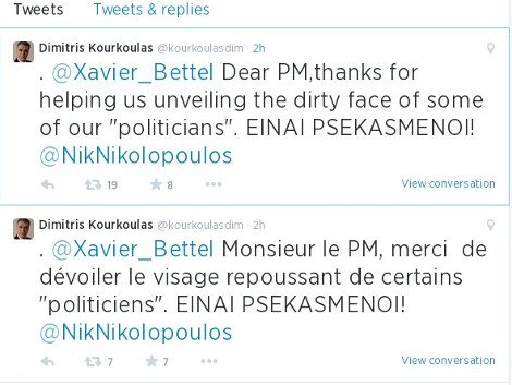 Το tweet του υφυπουργού Εξωτερικών για τον Νικολόπουλο: Συγνώμη κ. Μπετέλ -Είναι ψεκασμένοι [εικόνα] | iefimerida.gr 0