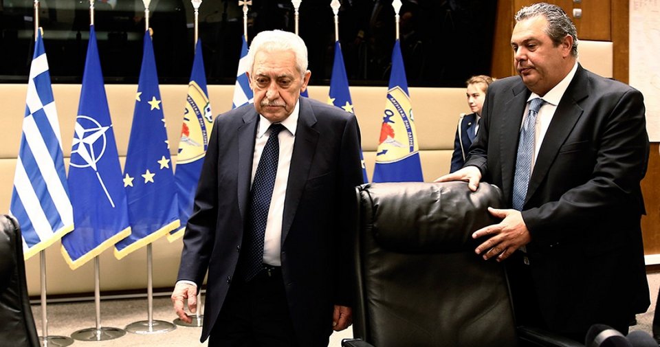Δύσκολη η συμβίωση Καμμένου-Κουβέλη στο υπ. Αμυνας | iefimerida.gr 0