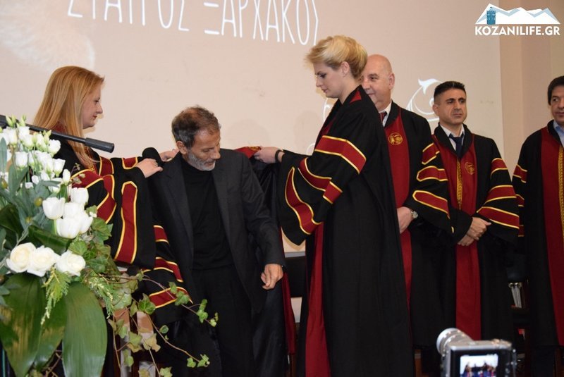 Επίτιμος διδάκτωρ του ΤΕΙ Δ. Μακεδονίας ο Σταύρος Ξαρχάκος [εικόνες] | iefimerida.gr 2