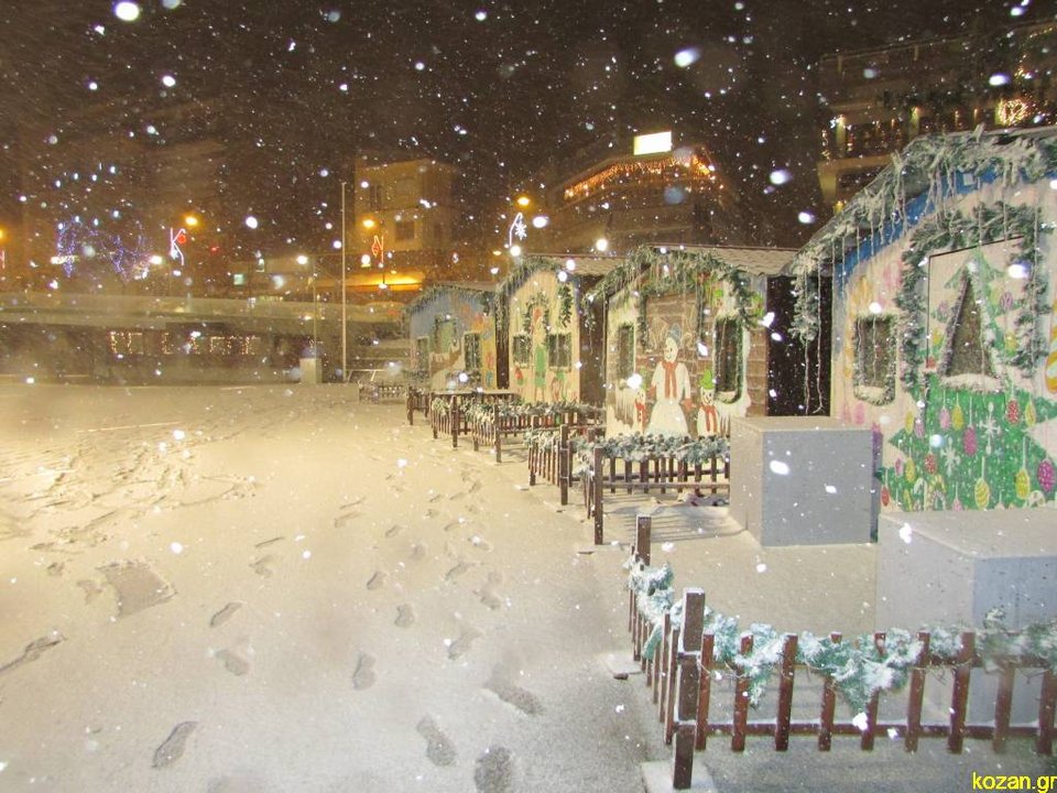 Στα λευκά Φλώρινα, Καστοριά, Κοζάνη και Πτολεμαΐδα  [εικόνες & βίντεο] | iefimerida.gr 7