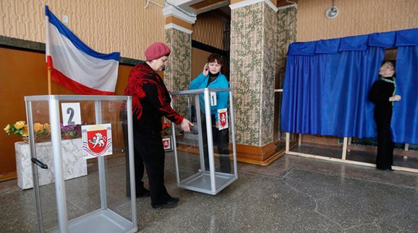 Σε λίγες ώρες το κρίσιμο δημοψήφισμα στην Κριμαία -Κλίμα βίας και τρόμου [εικόνες] | iefimerida.gr 0