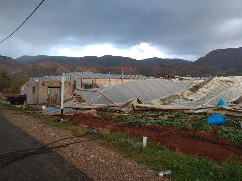 Ισοπεδώθηκαν 40 στρέμματα καλλιεργειών
