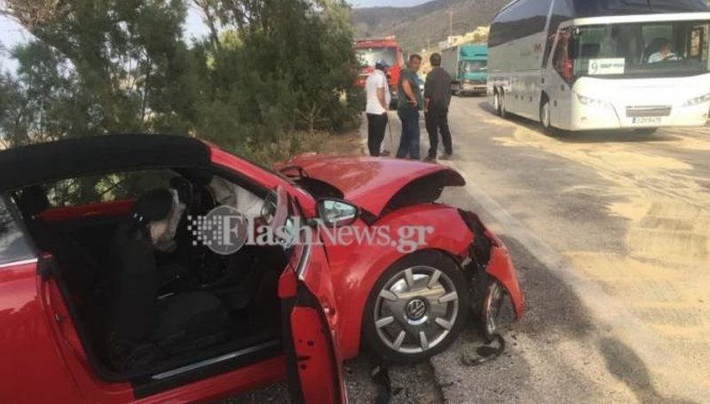 Κρήτη: Νέο τροχαίο στον ΒΟΑΚ -4 τραυματίες [εικόνες] | iefimerida.gr 0